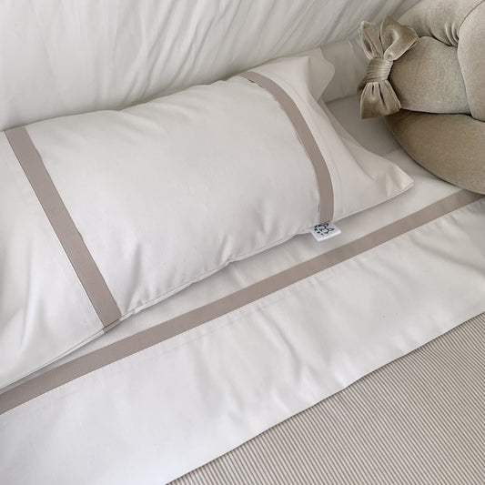 Sabanas Colecho ribete beige